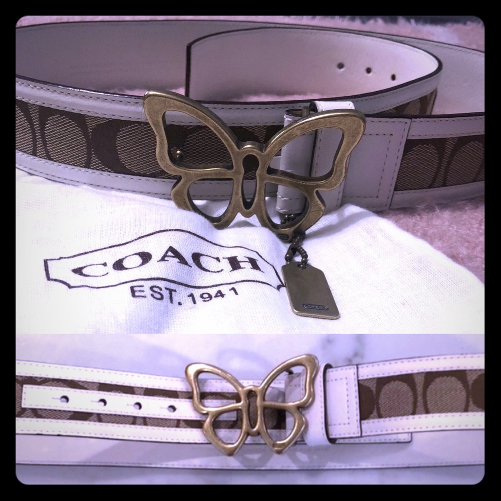 Coach Butterfly Belt!